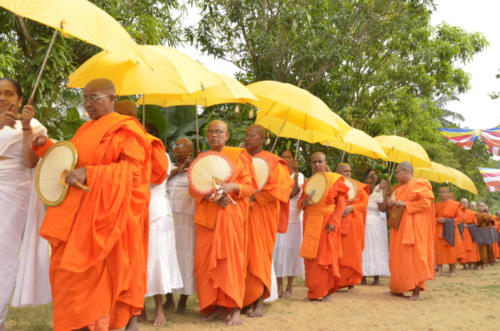 International Theravada bhikkhuni ordination in Sakyadhita Training and Meditation Center. 
